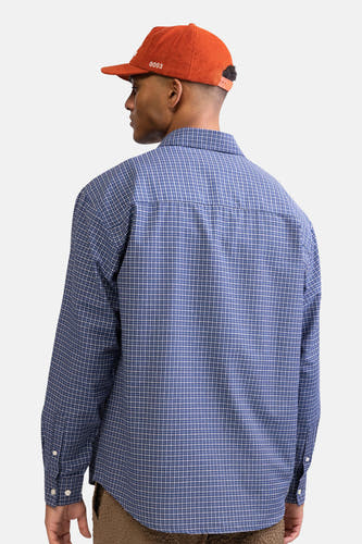 Hemd met lange mouwen - blauw