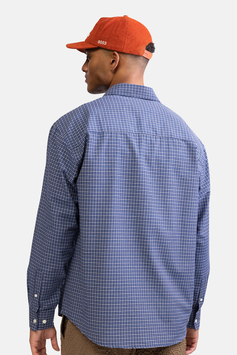 Hemd met lange mouwen - blauw