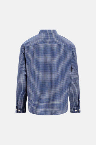 Hemd met lange mouwen - blauw