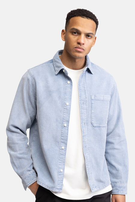 Chemise à manches longues - bleu