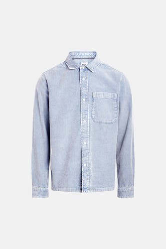Chemise à manches longues - bleu
