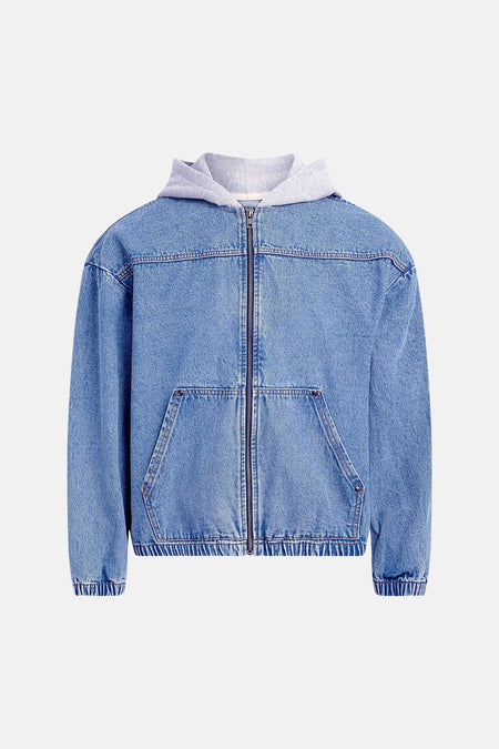 Veste - mid blue denim