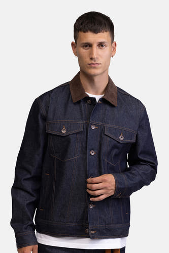 Jeansjas - dark blue denim