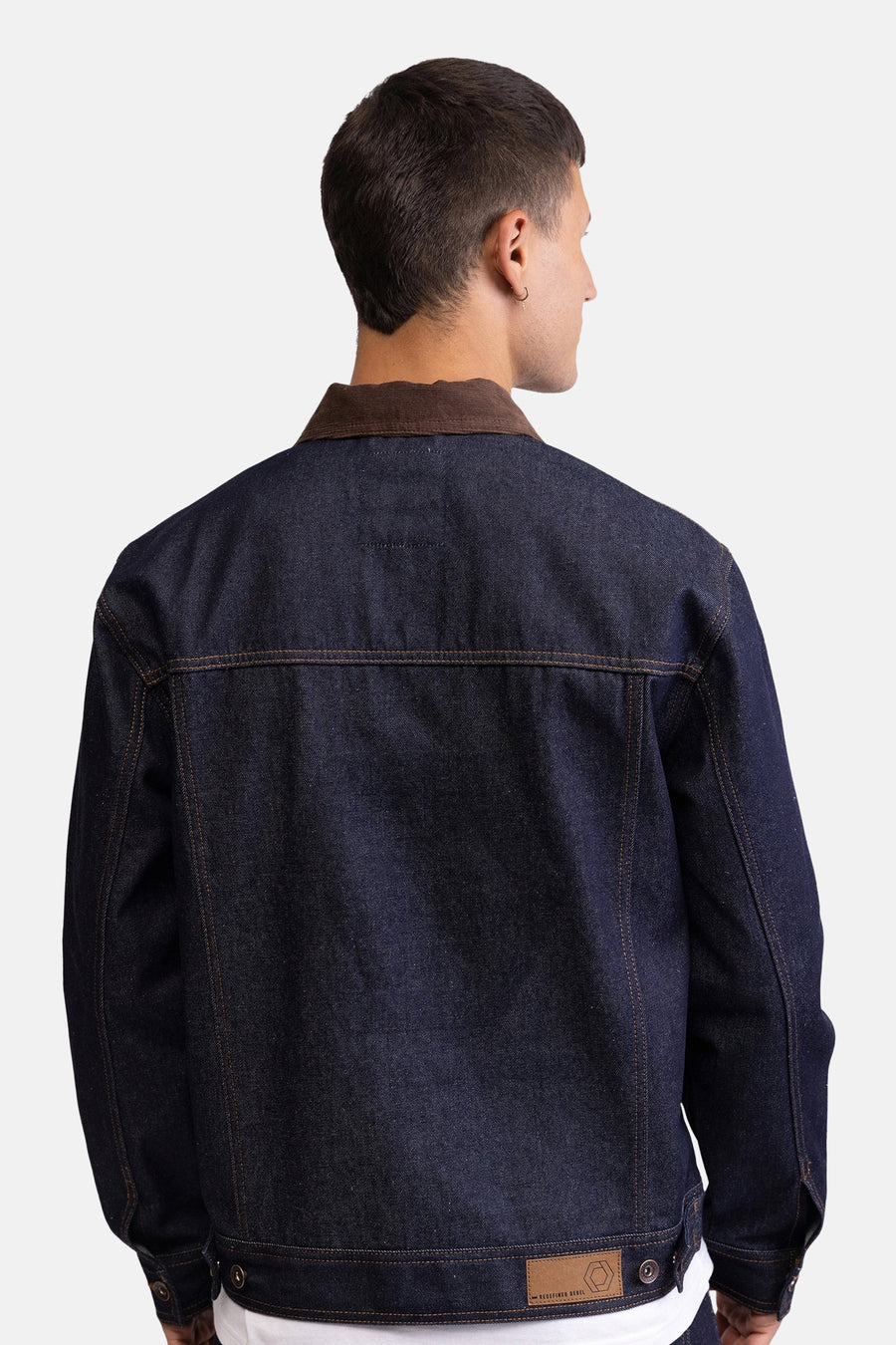 Jeansjas - dark blue denim