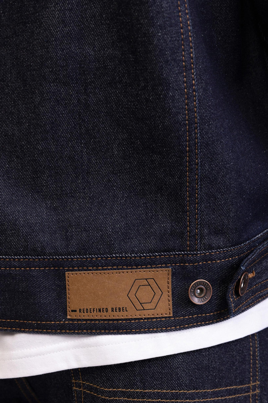 Jeansjas - dark blue denim