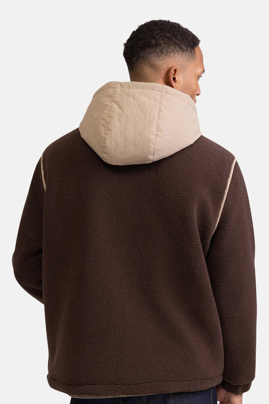 Korte jas - bruin