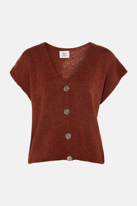 Gilet - brique