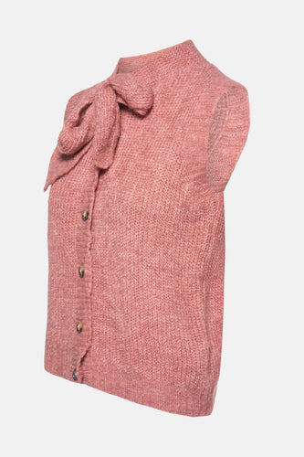 Cardigan rose - Terra di Siena