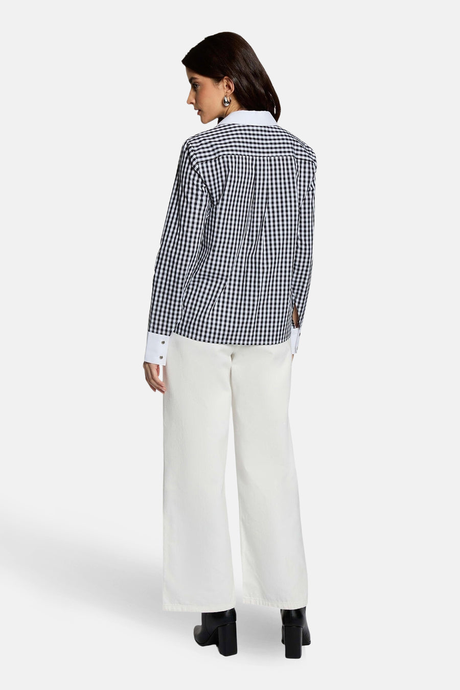 Hemd met lange mouwen - zwart