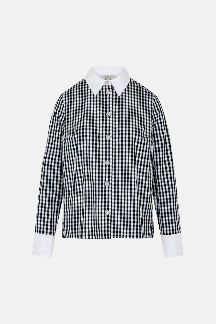 Hemd met lange mouwen - zwart