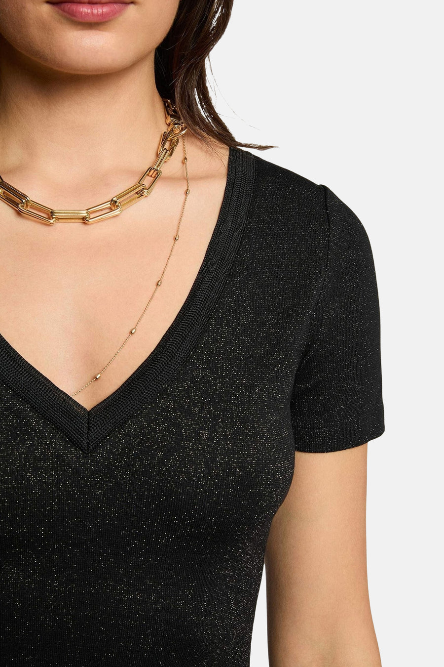 T-shirt met korte mouwen - zwart