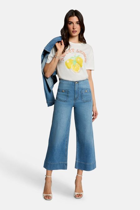 T-shirt (korte mouwen) wit - Morgan De Toi