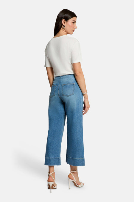 T-shirt (korte mouwen) wit - Morgan De Toi