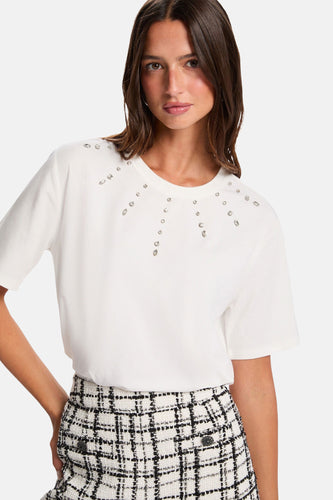 T-shirt à manches courtes - blanc - Morgan De Toi - 5