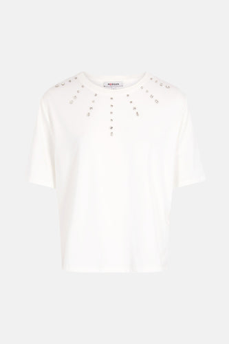 T-shirt à manches courtes - blanc - Morgan De Toi - 5