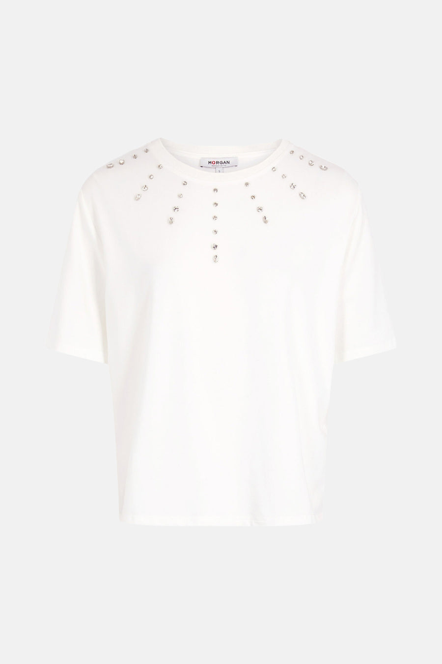 T-shirt à manches courtes - blanc - Morgan De Toi - 5