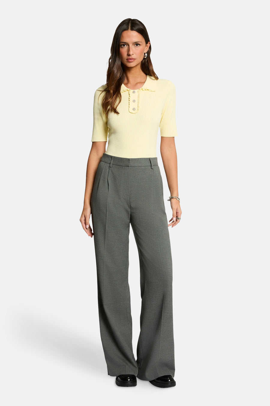 T-shirt jaune - Morgan De Toi