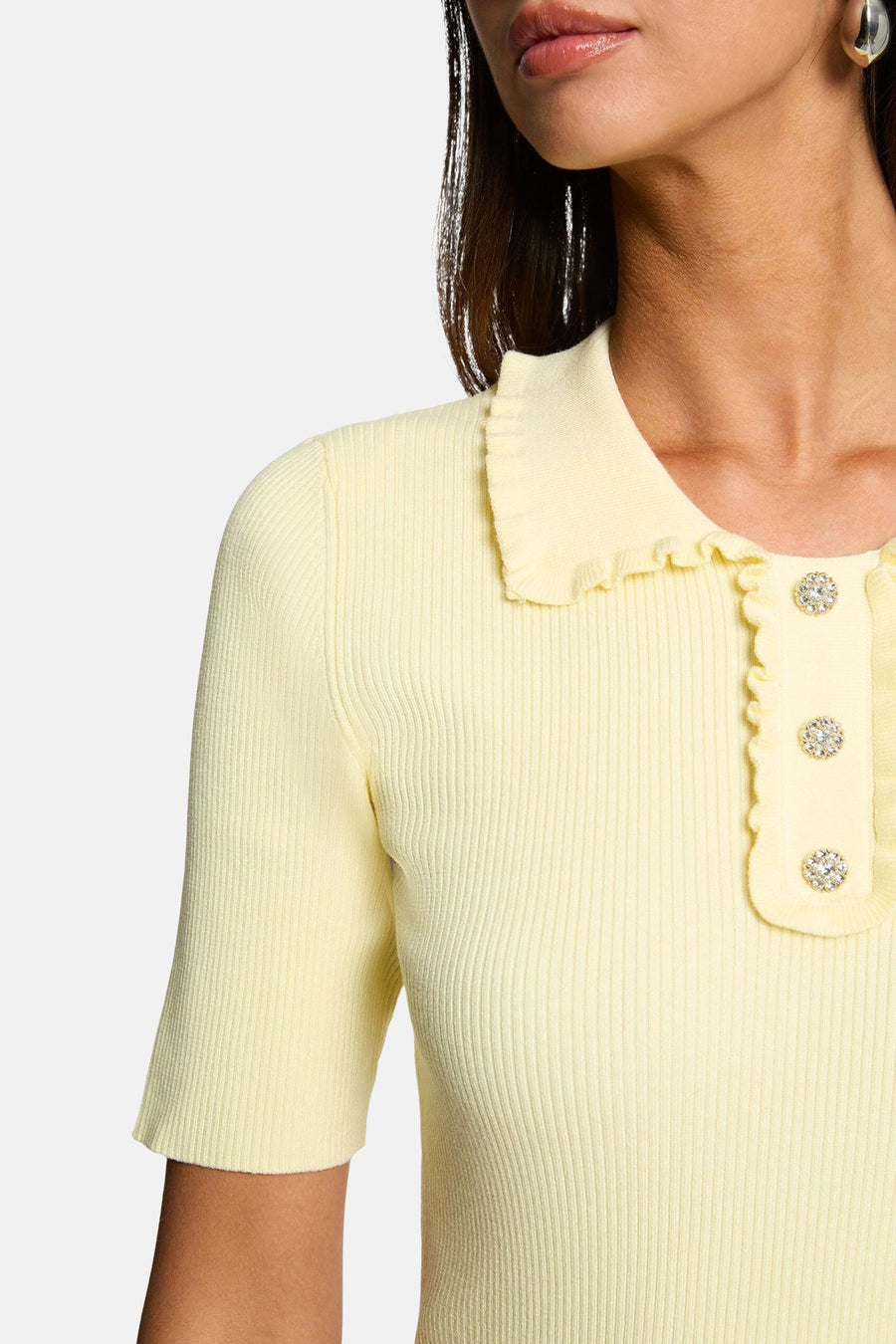 T-shirt jaune - Morgan De Toi