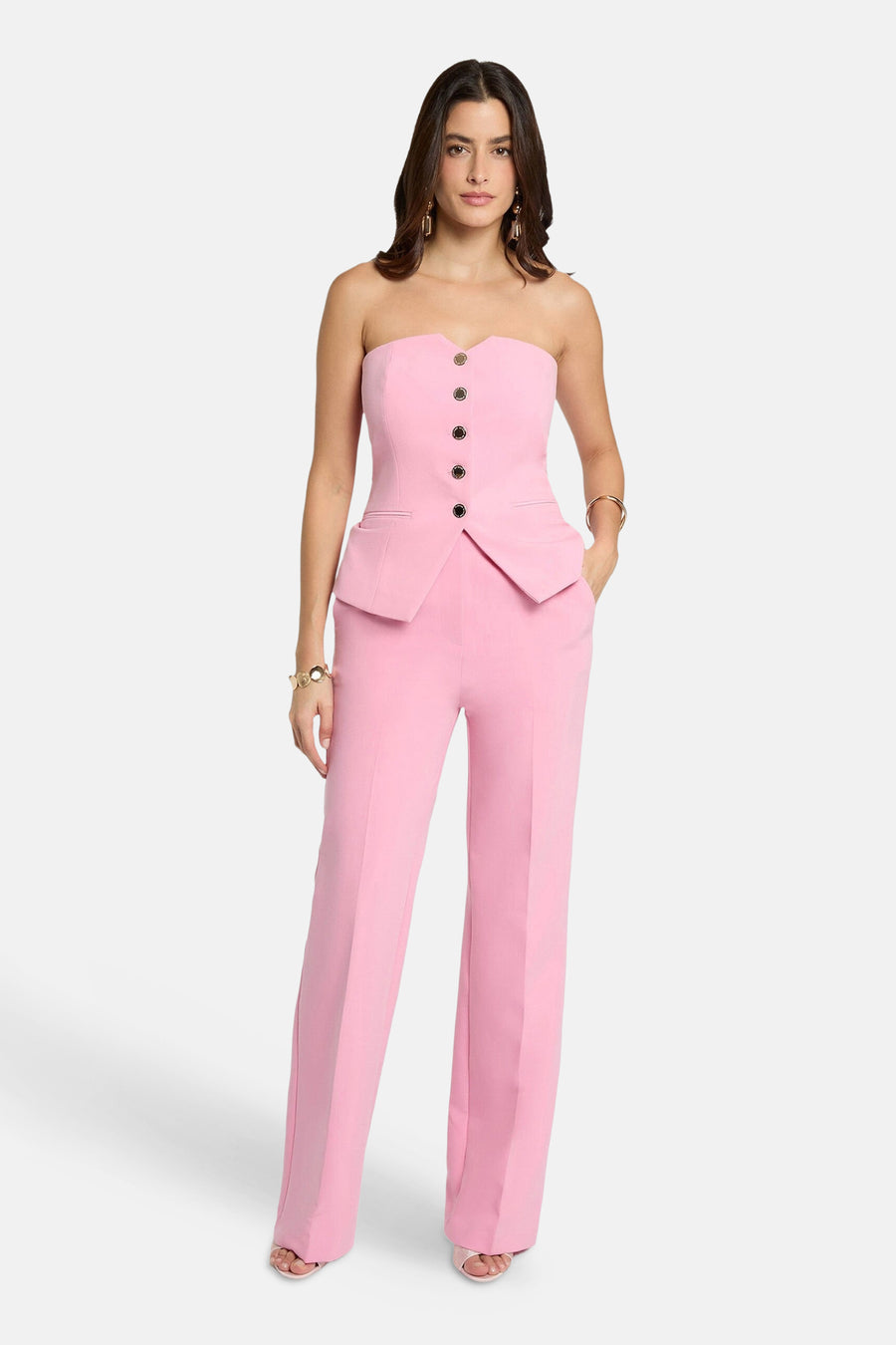 Kostuumbroeken roze - Morgan De Toi