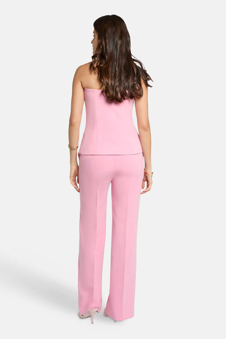 Pantalon de costume rose - Morgan De Toi