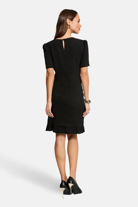 Robe à manches courtes - noir