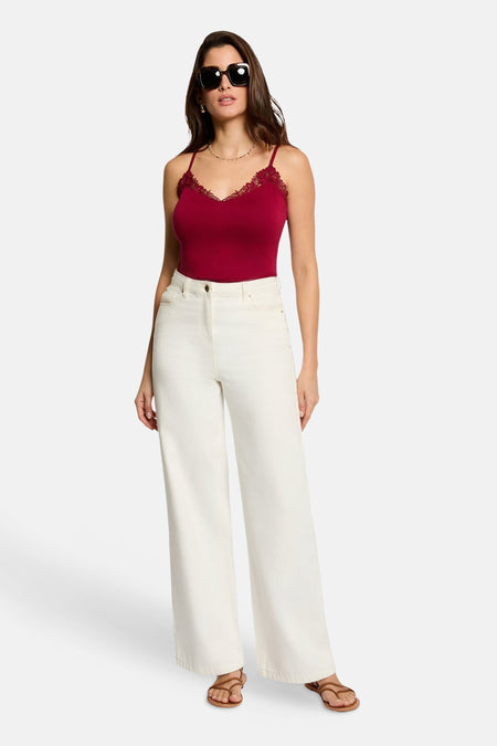 Blouse zonder mouwen - rood