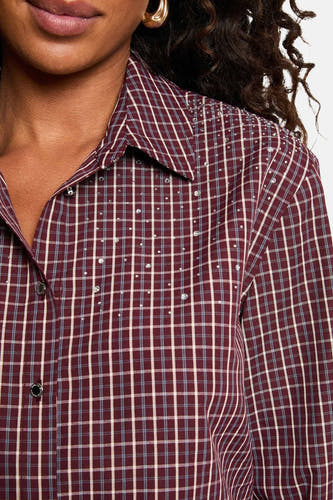 Chemise à manches longues - rouge