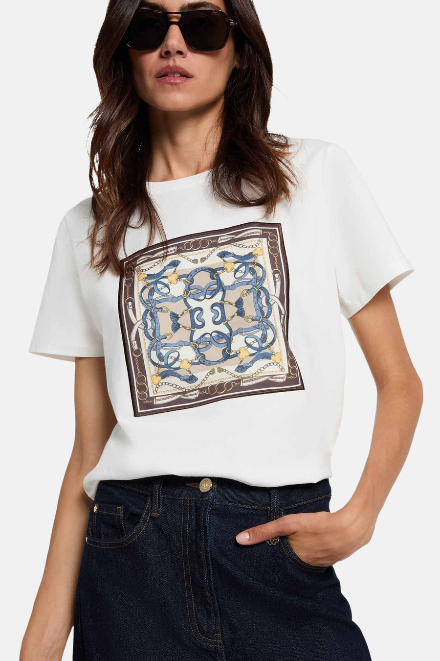 T-shirt (manches courtes) blanc - Morgan De Toi