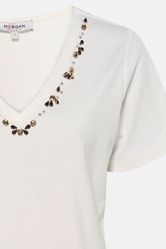 T-shirt met korte mouwen - BLANC