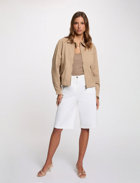 Korte jas beige - Morgan De Toi