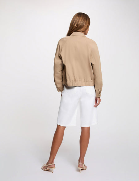 Korte jas beige - Morgan De Toi