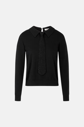 Pull col O noir - Morgan De Toi