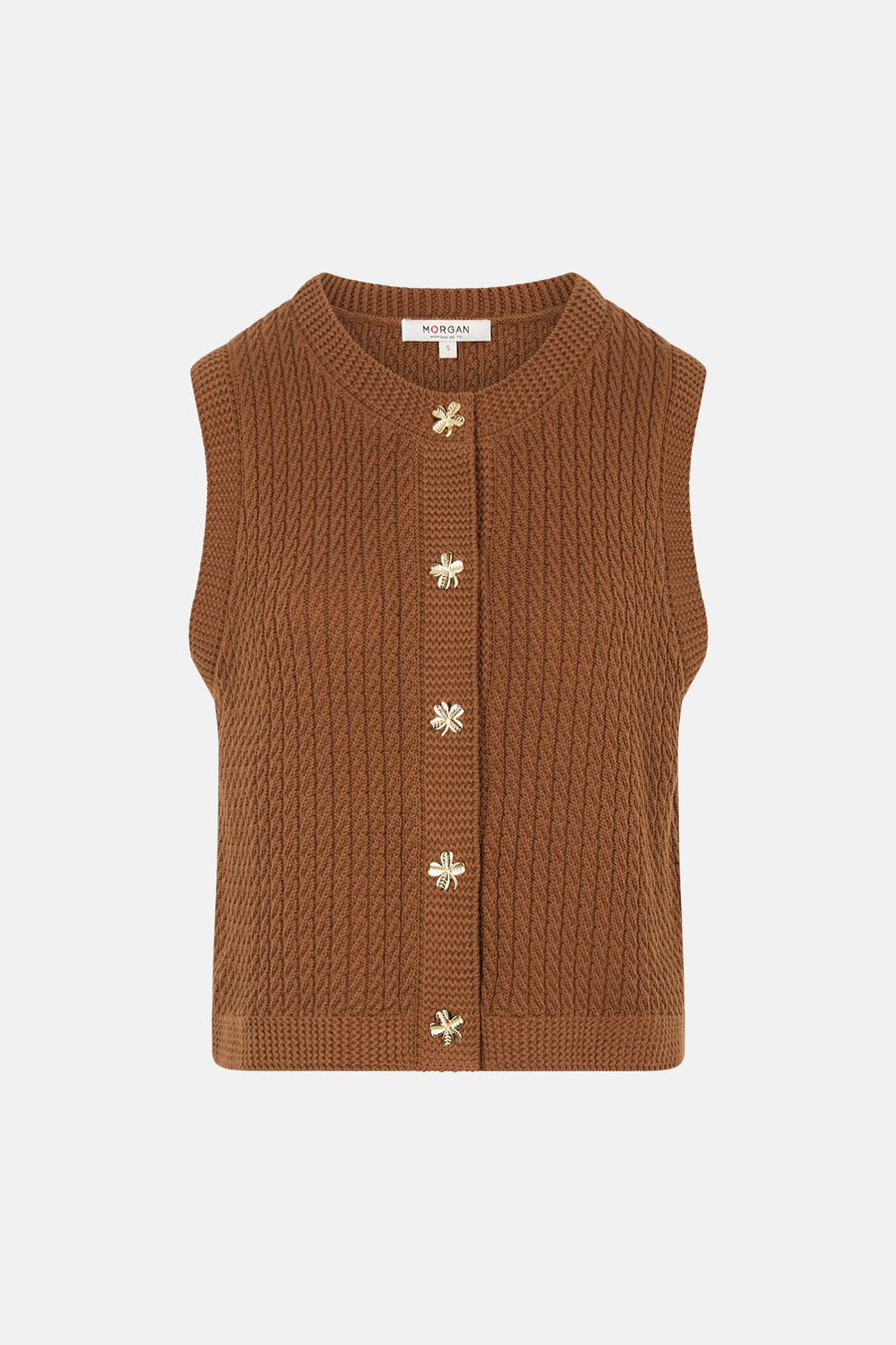 Gilet sans manches - brun