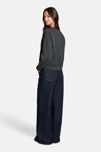 Pull col O gris - Morgan De Toi
