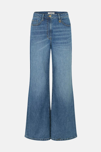 Jeans wide mid blue denim - Morgan De Toi