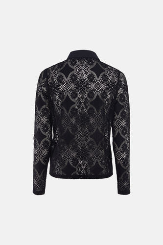 Blouse (lange mouwen) zwart - Morgan De Toi