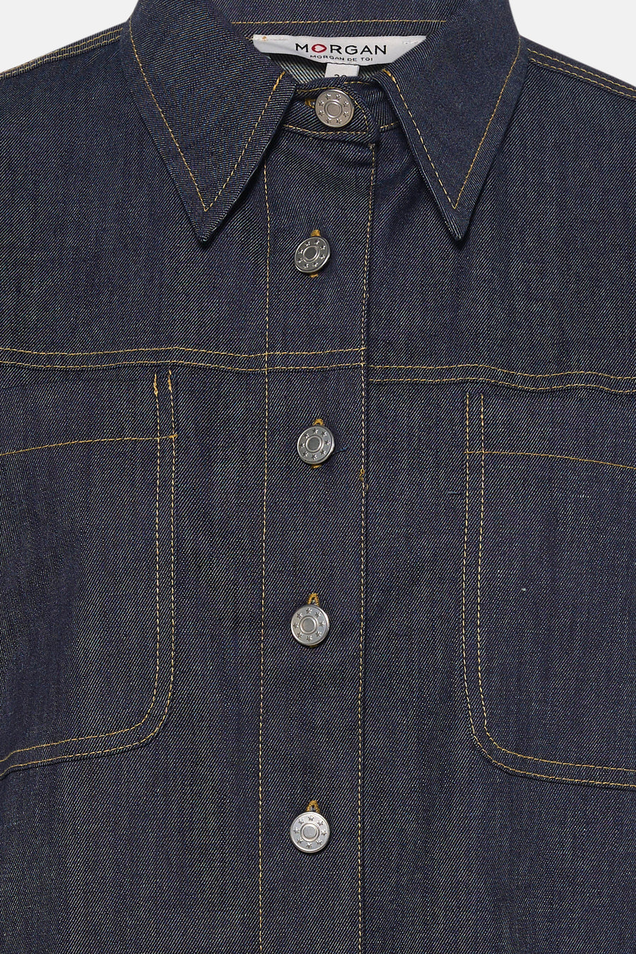 Jeanshemd dark blue denim - Morgan De Toi