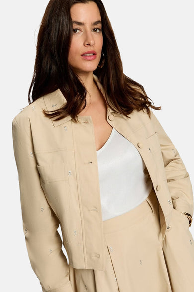 Korte jas - beige