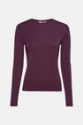 T-shirt à manches longues - bordeaux