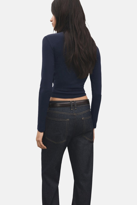 T-shirt met lange mouwen - blauw