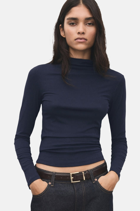 T-shirt met lange mouwen - blauw