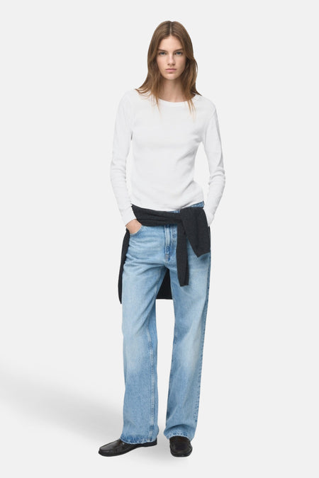 T-shirt à manches longues - blanc