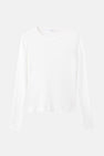 T-shirt met lange mouwen - wit