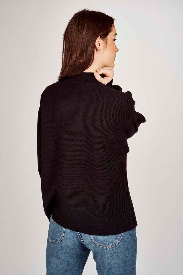 Pull col O Noir - NOISY MAY