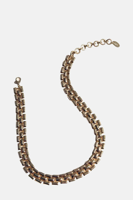 Korte halsketting - goud