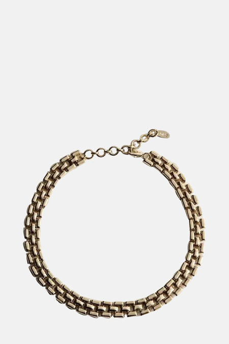 Korte halsketting - goud