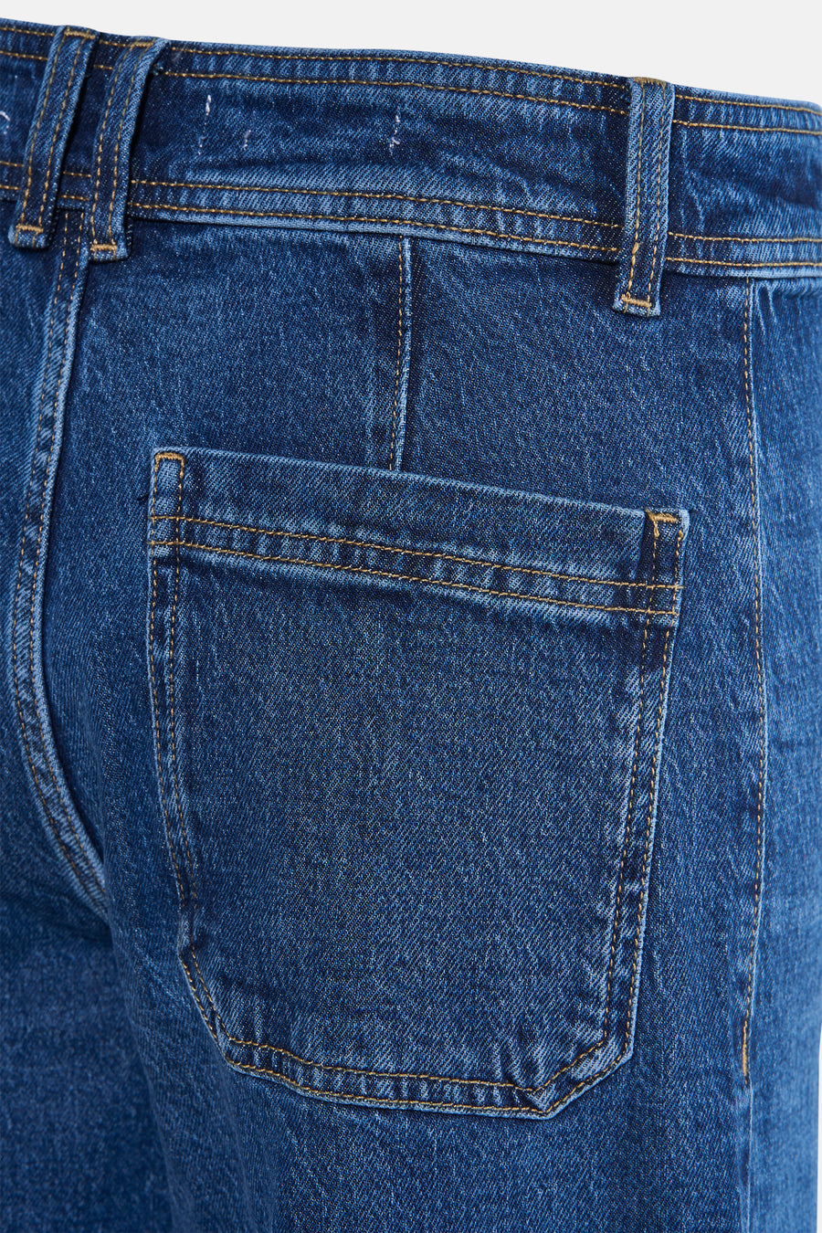 CATHERIN - mid blue denim - MANGO