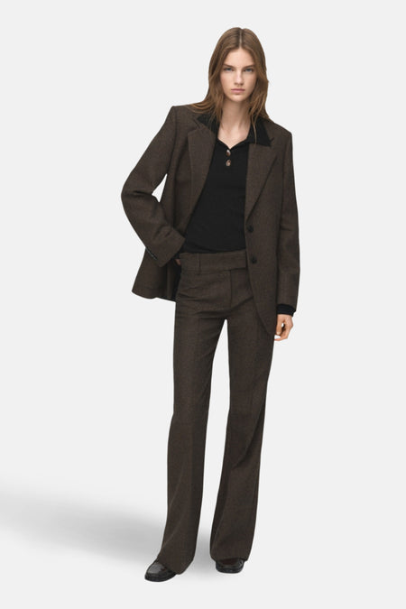 Pull à col rond - noir