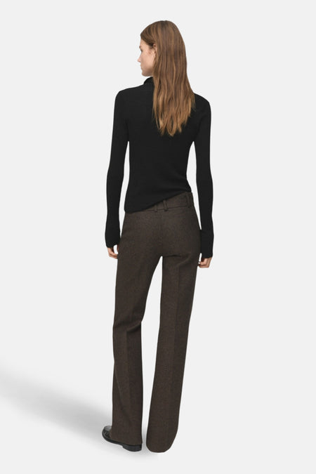 Pull à col rond - noir