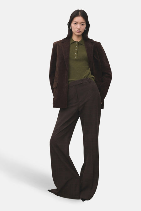 Pull à col rond - kahki